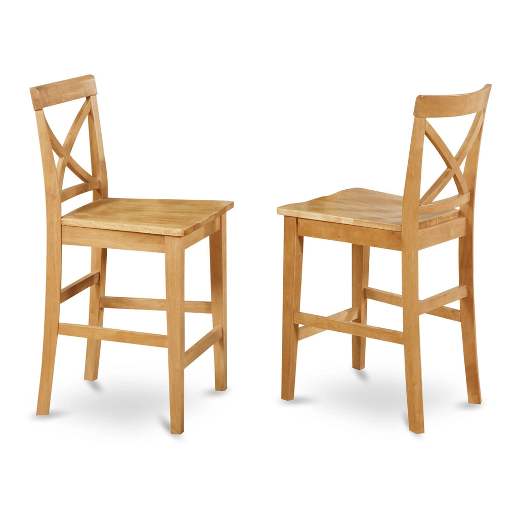 5 Piece Oak Kitchen Counter Set F323608