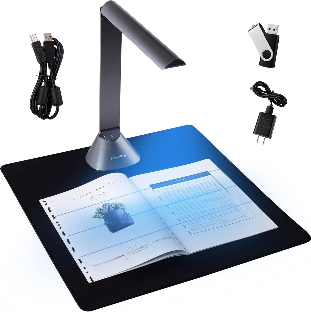 Portable 20MP Document Camera Scanner A99208