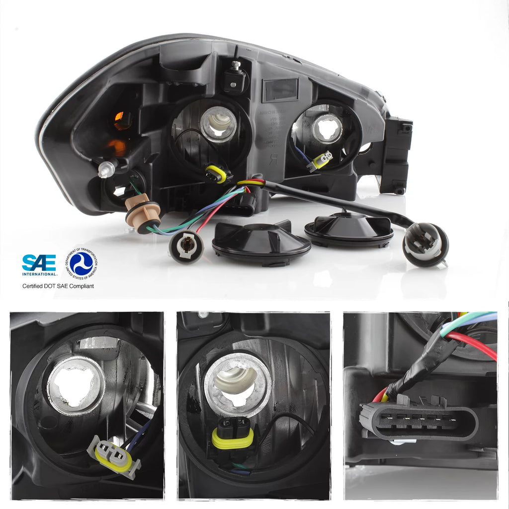 Headlights Driver+Passenger Pair N806