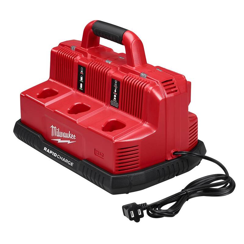 12-Volt/18-Volt Lithium-Ion 6-Port Battery Charger X9278