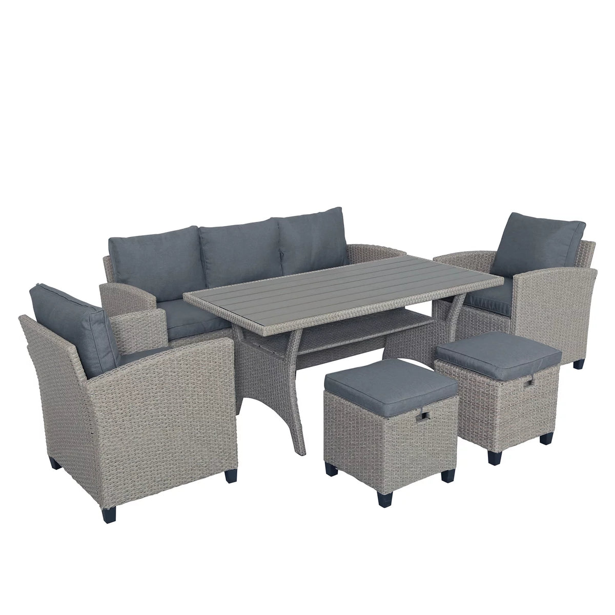 6pcs Outdoor Patio Furniture Set R287618