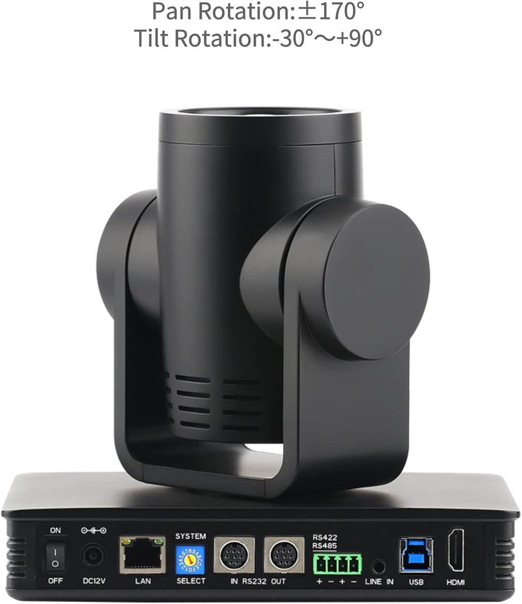 12X Optical Zoom 4K PoE Streaming Camera U8430