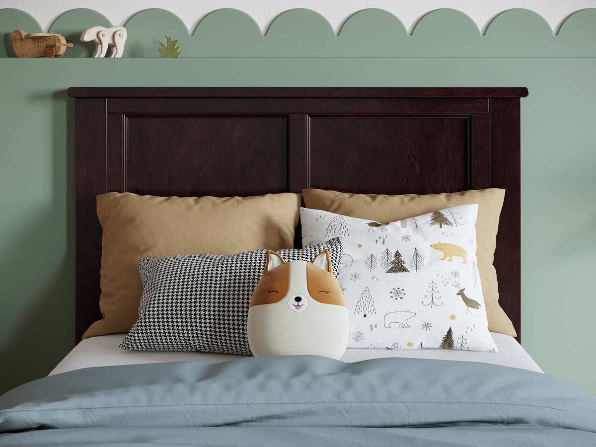 Twin Solid Wood Low Profile Platform Bed Y948