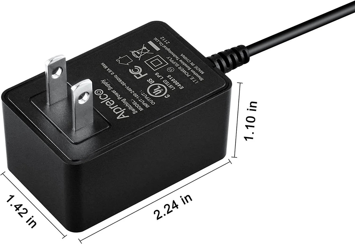 9V AC / DC Adapter Power Supply Cord Charger F43746