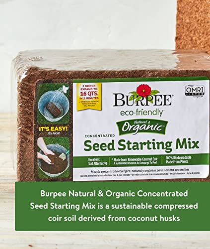 Organic Coconut Coir Seed Starting Mix, 16 Quart E92457