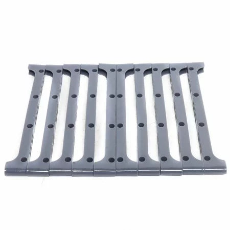 4-Tier Grey Bookshelf W838091