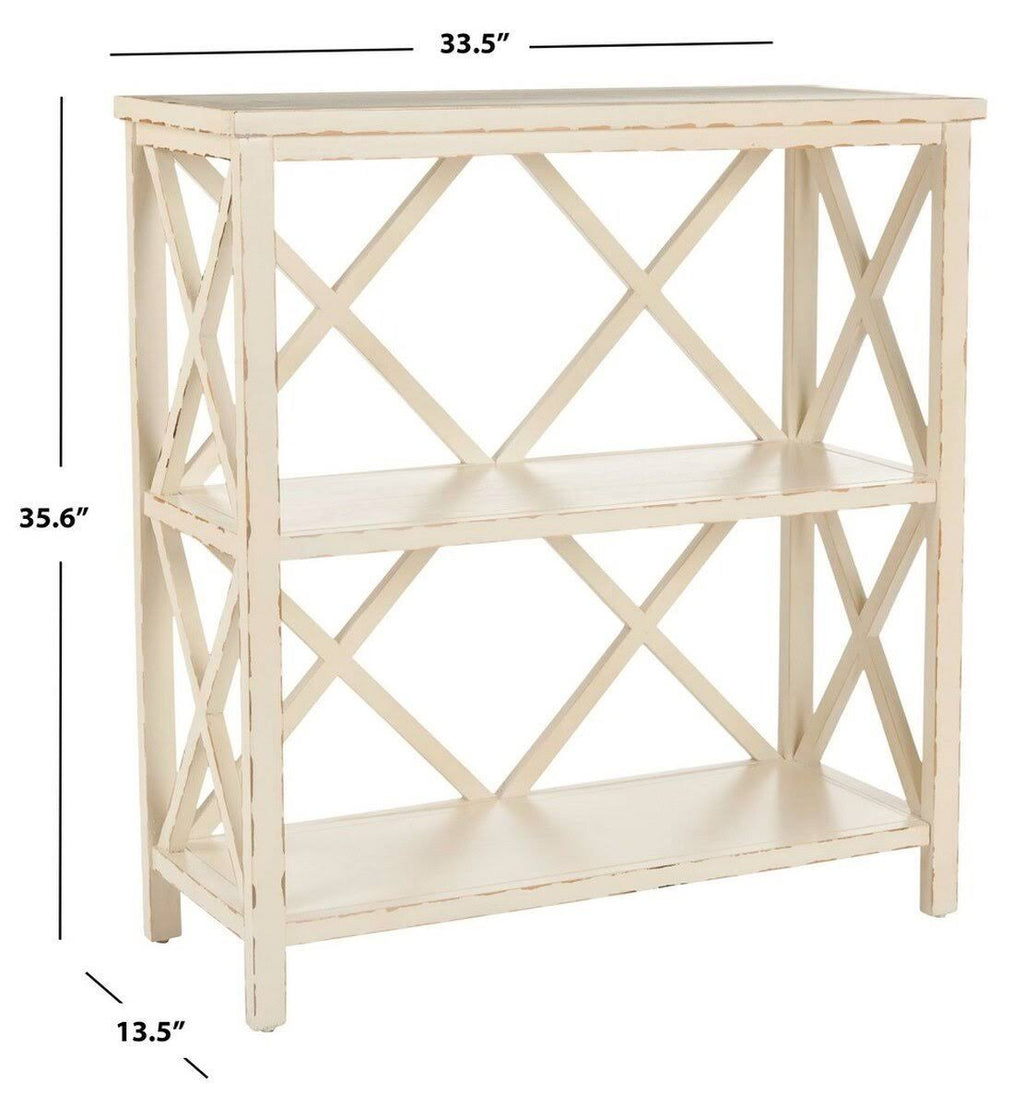 Grey Open Bookcase W5418