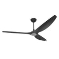 84 Ceiling Fan with Black Blades and Black Finish N356