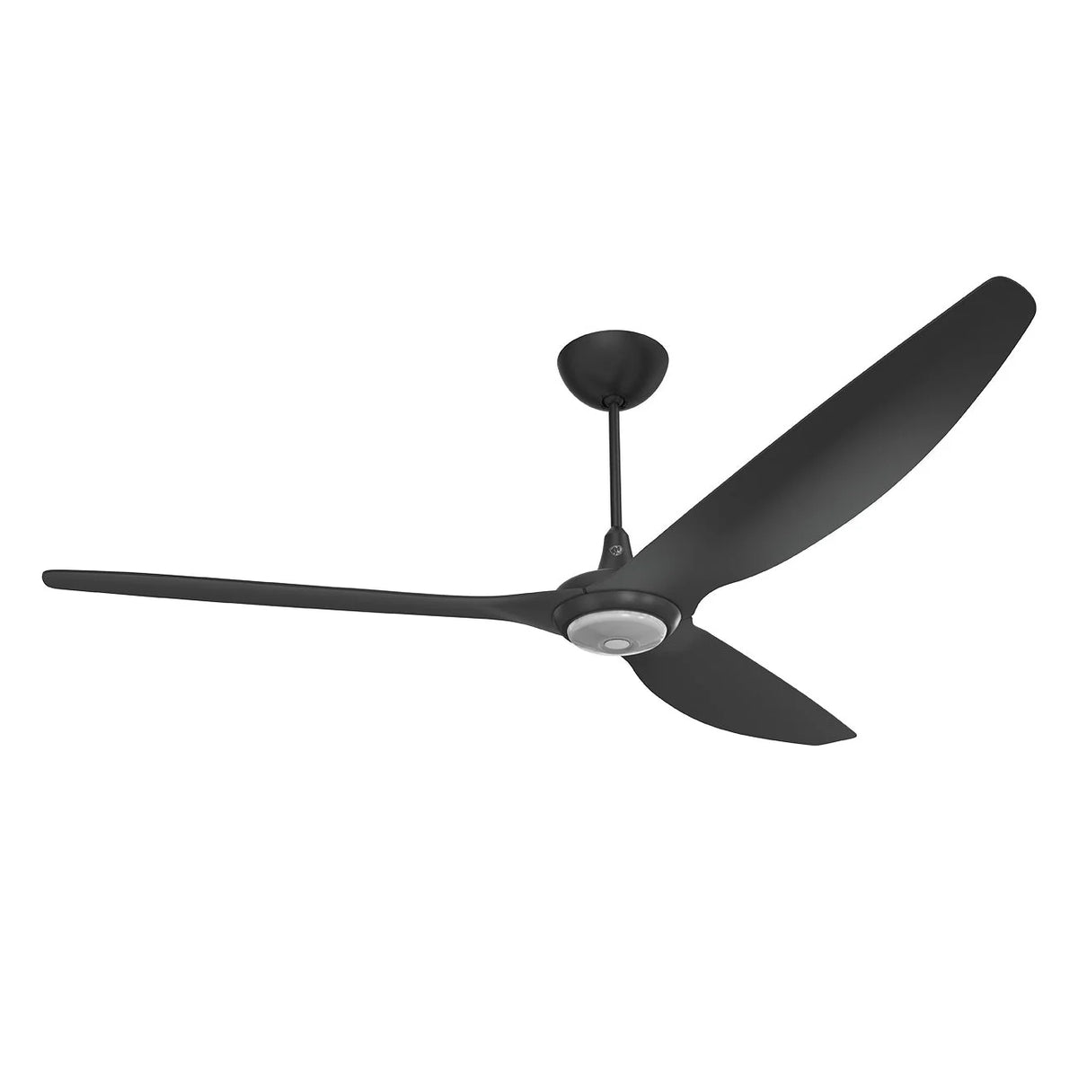 84 Ceiling Fan with Black Blades and Black Finish N356