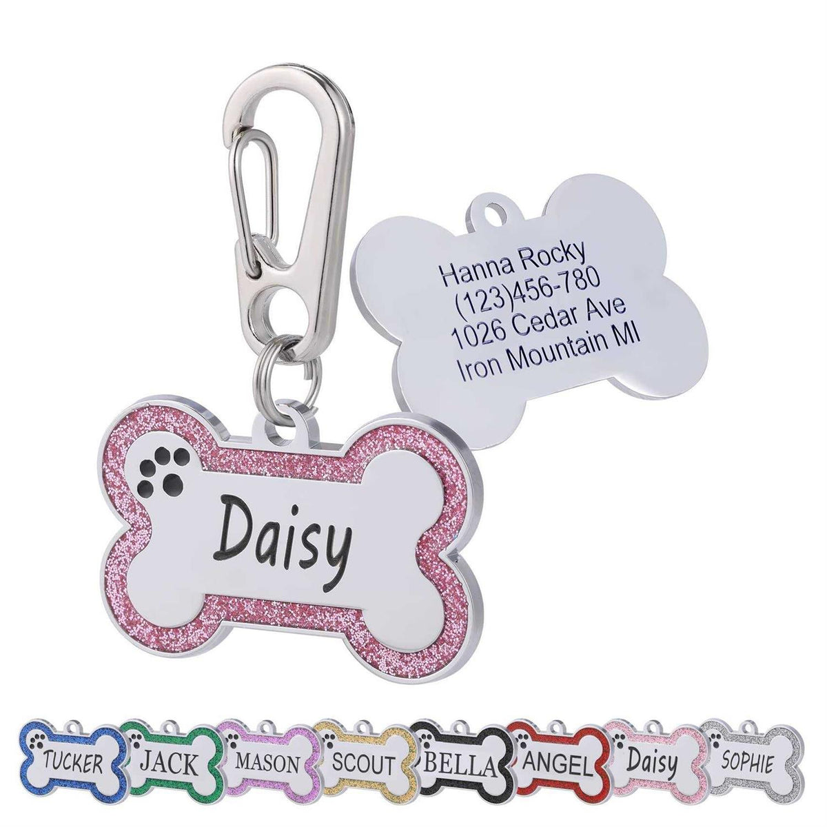 Stainless Steel Pet ID Tags D899