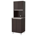 4-Door Cabinet with Open Space O5572