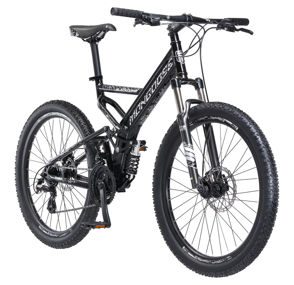 Black 26 inch Wheels 24 Speeds Mountain Bike M8980