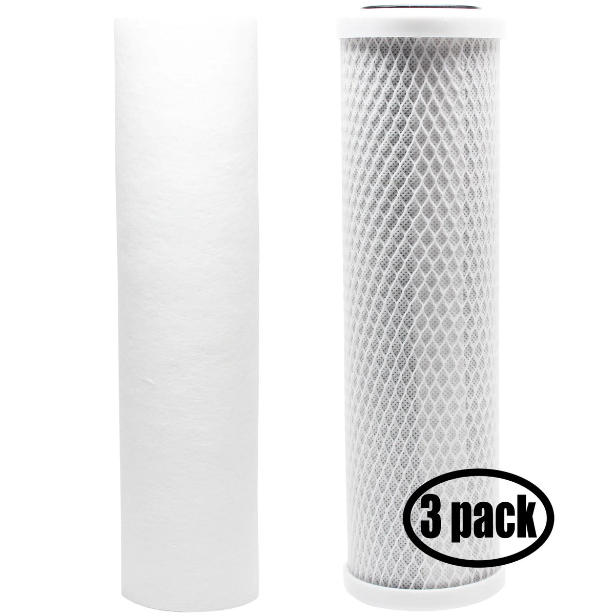 3-Pack Carbon Block and PP Sediment Filter Kit Q4863