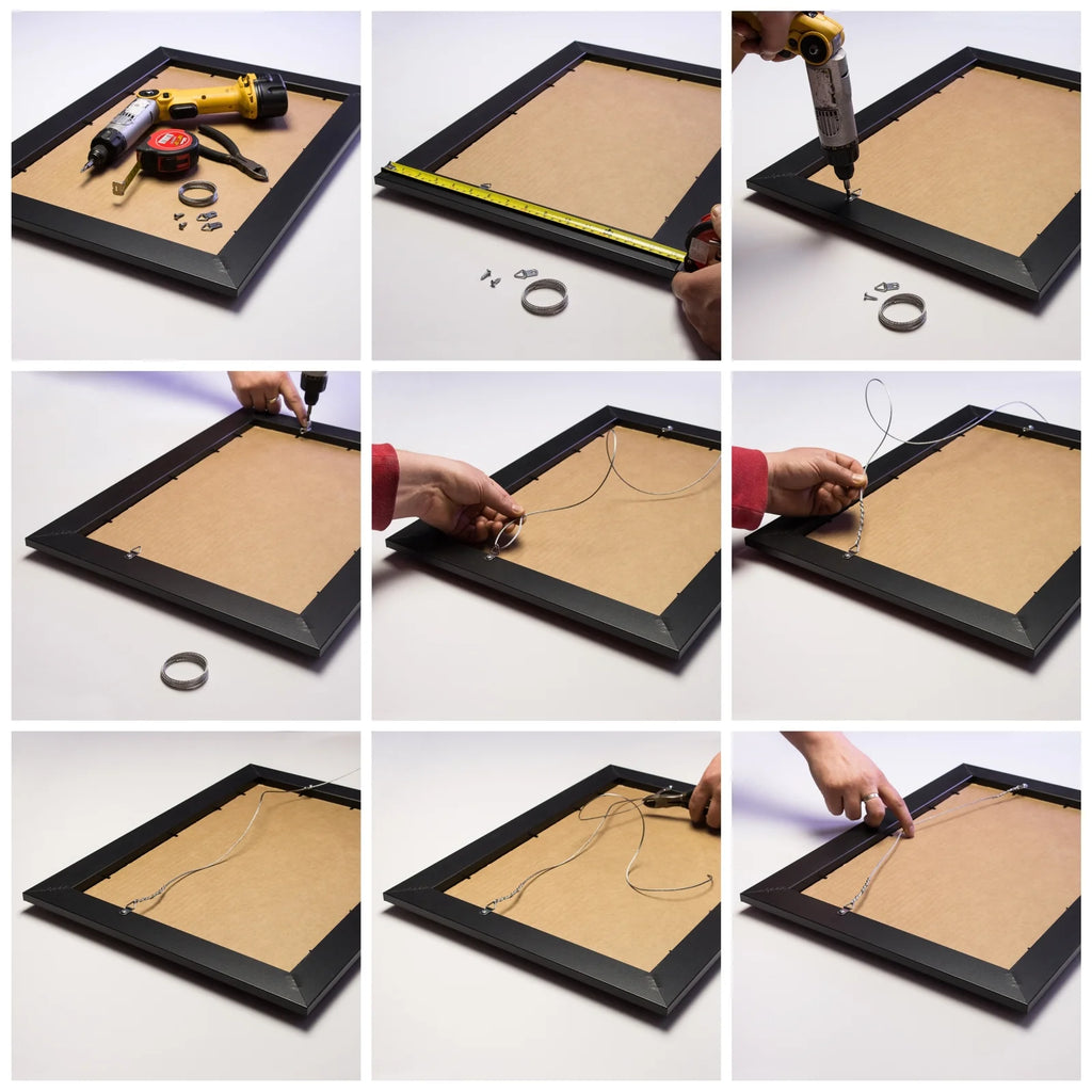 16x24 inch Aged Gold Picture Frame W21528