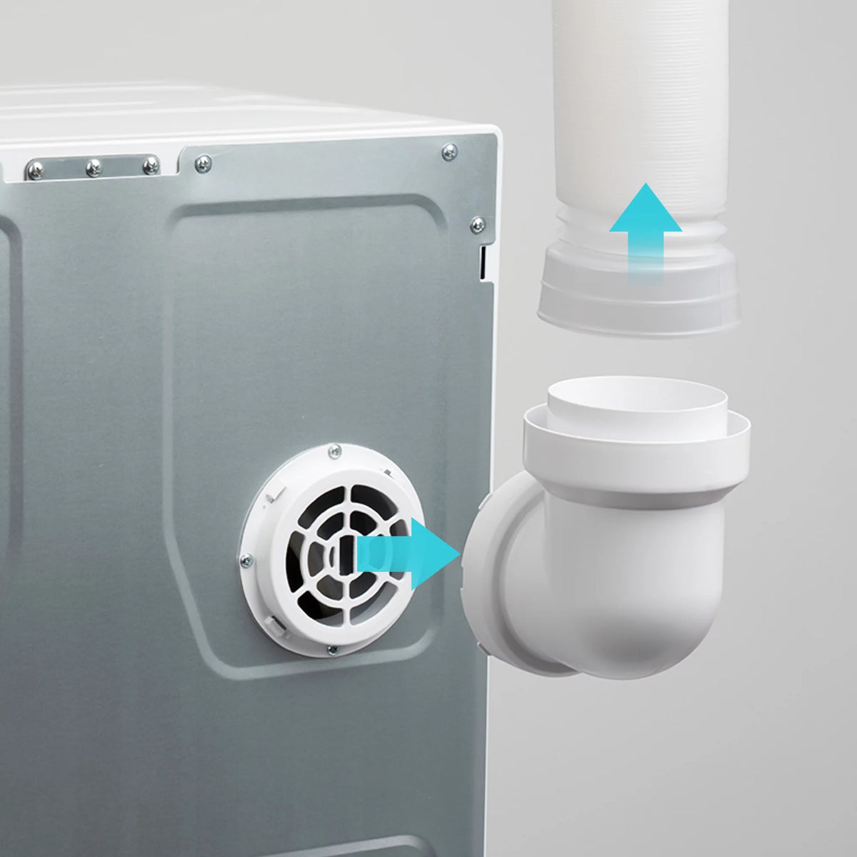 Portable Stainless Steel Laundry Dryer with 5 Modes T70688