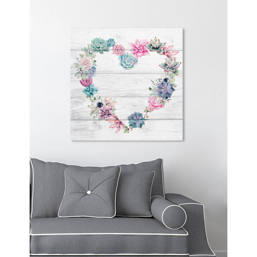 Pink Botanical Canvas A253