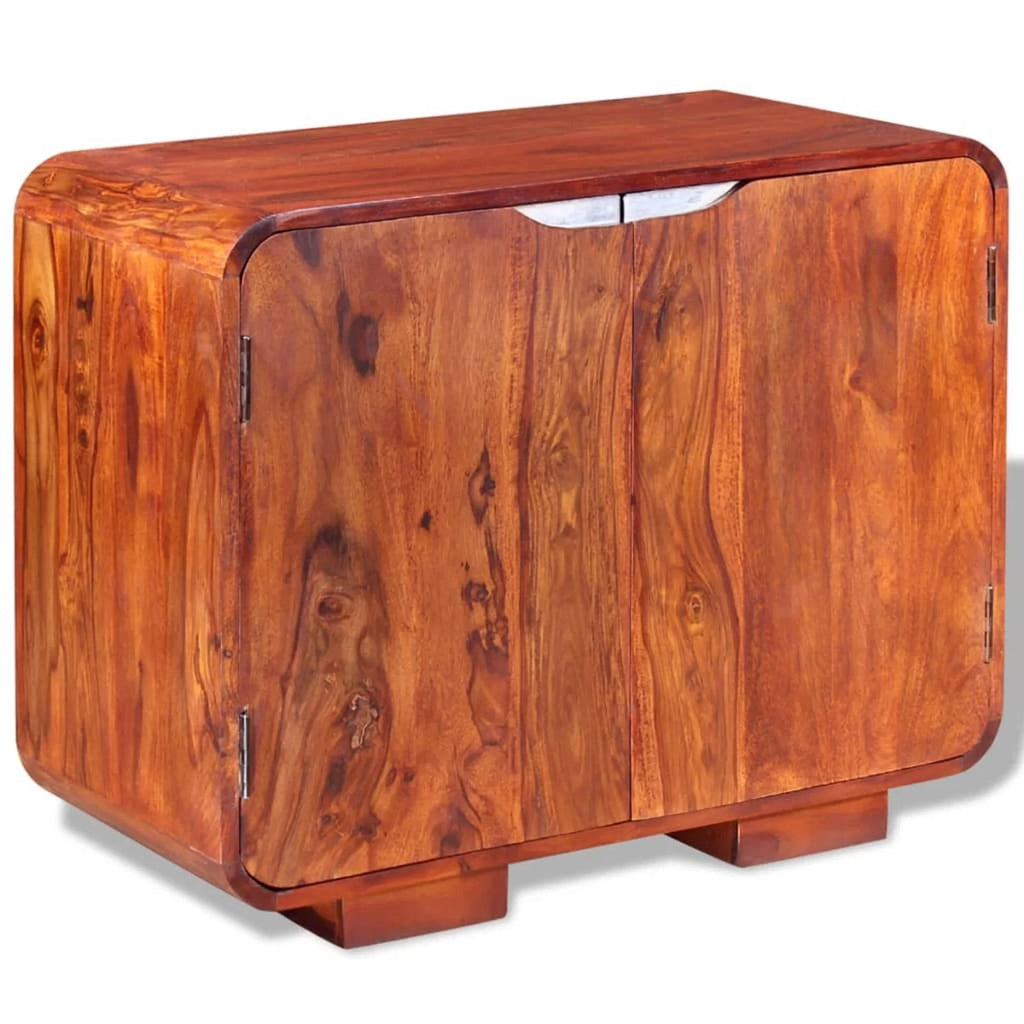 Solid Sheesham Wood Sideboard Storage Cabinet V7151