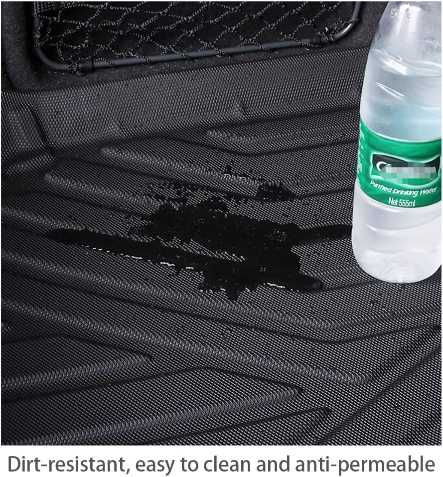Cargo Liner Heavy Duty Rubber Waterproof Black Pack of 2 H29716
