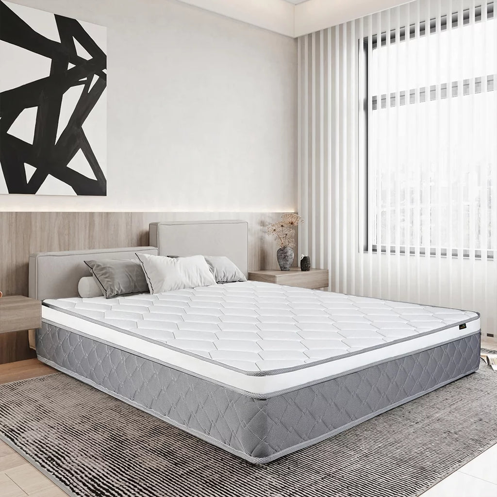 Queen Gel Memory Foam Pocket Spring Hybrid Mattress C1655
