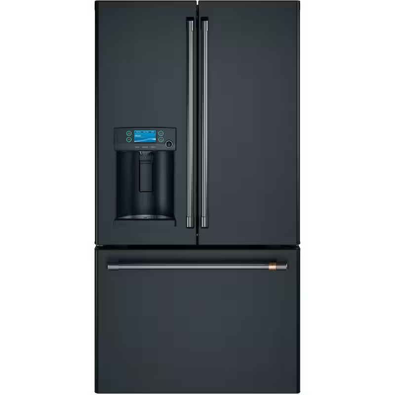 Refrigeration Handle Kit in Brushed Black F3424