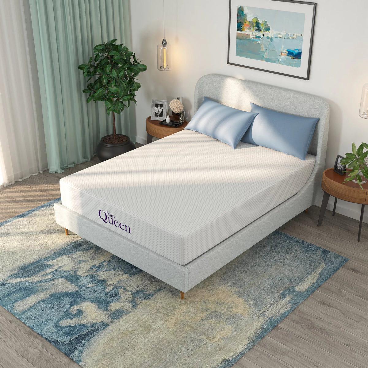 Charcoal Memory Foam Mattress Q130801