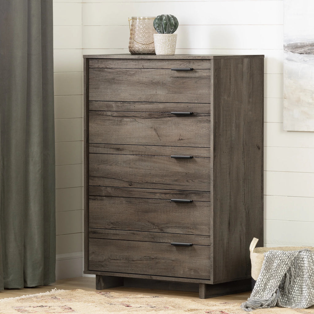 Fall Oak 5-Drawers Dresser H6049