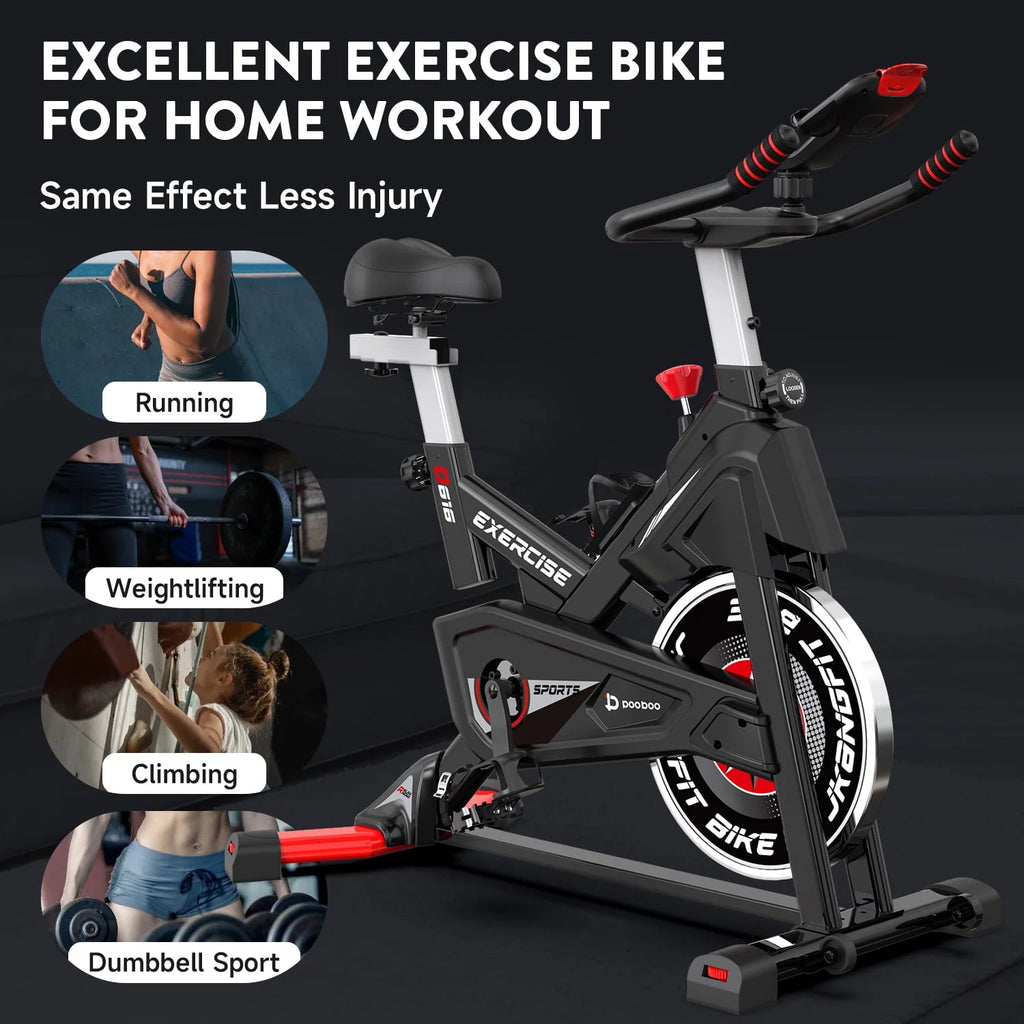 Magnetic Exercise Bike 40lbs Flywheel 350lbs K12485