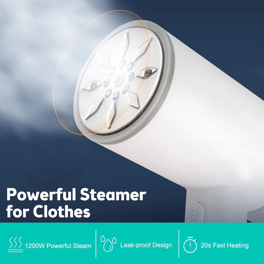 Foldable Handheld Fabric Steamer 1200W 200ml W626
