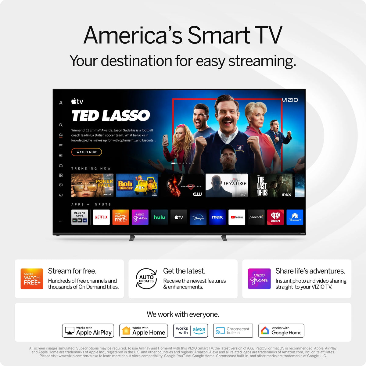 43 Class 4K UHD LED Smart TV R752875