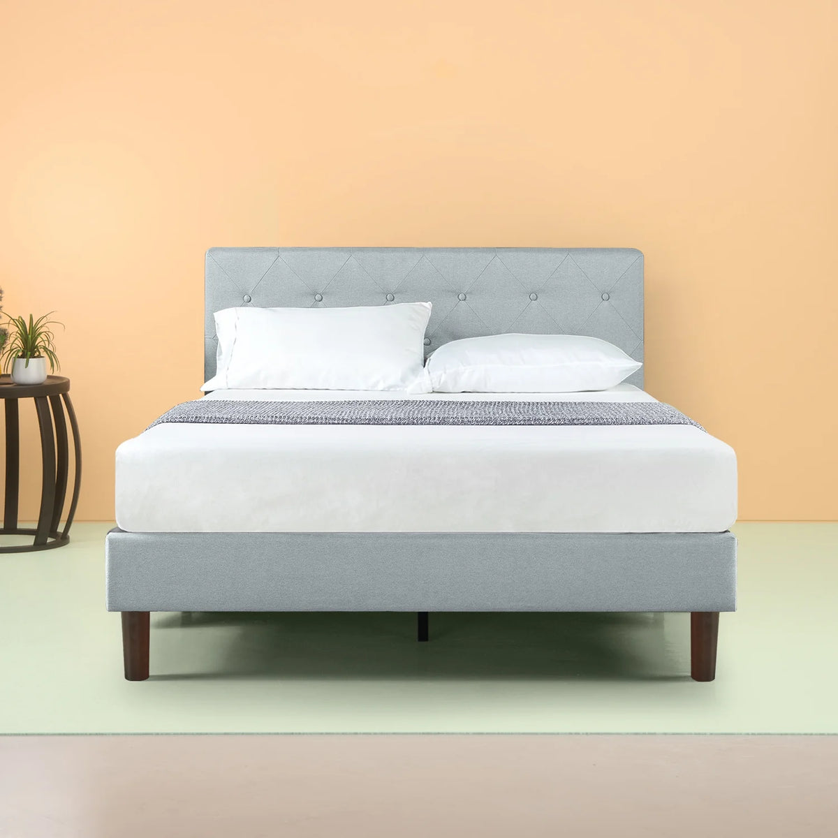 Upholstered Platform Bed Frame W1369