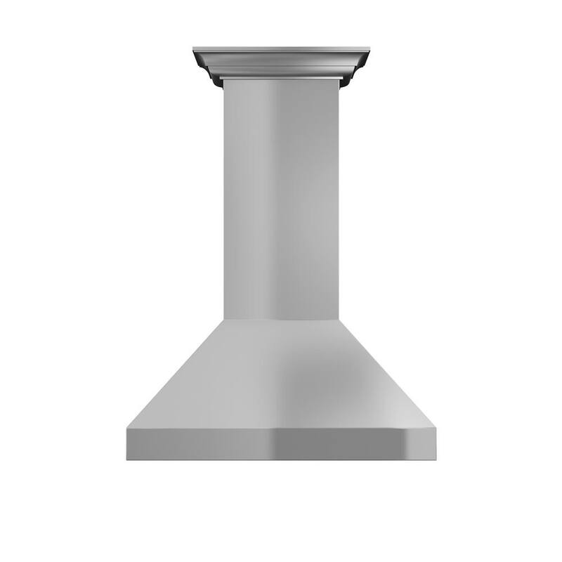 36 in. 500 CFM Convertible Wall Mount Range Hood in Stainless Steel V507617