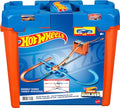 Toy Car Track Builder Playset with 25 Component Parts & 1:64 Scale Vehicle O85676