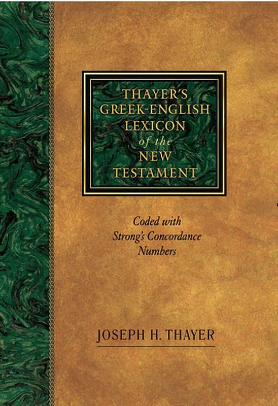 Greek-English Lexicon of the New Testament Hardcover E299627