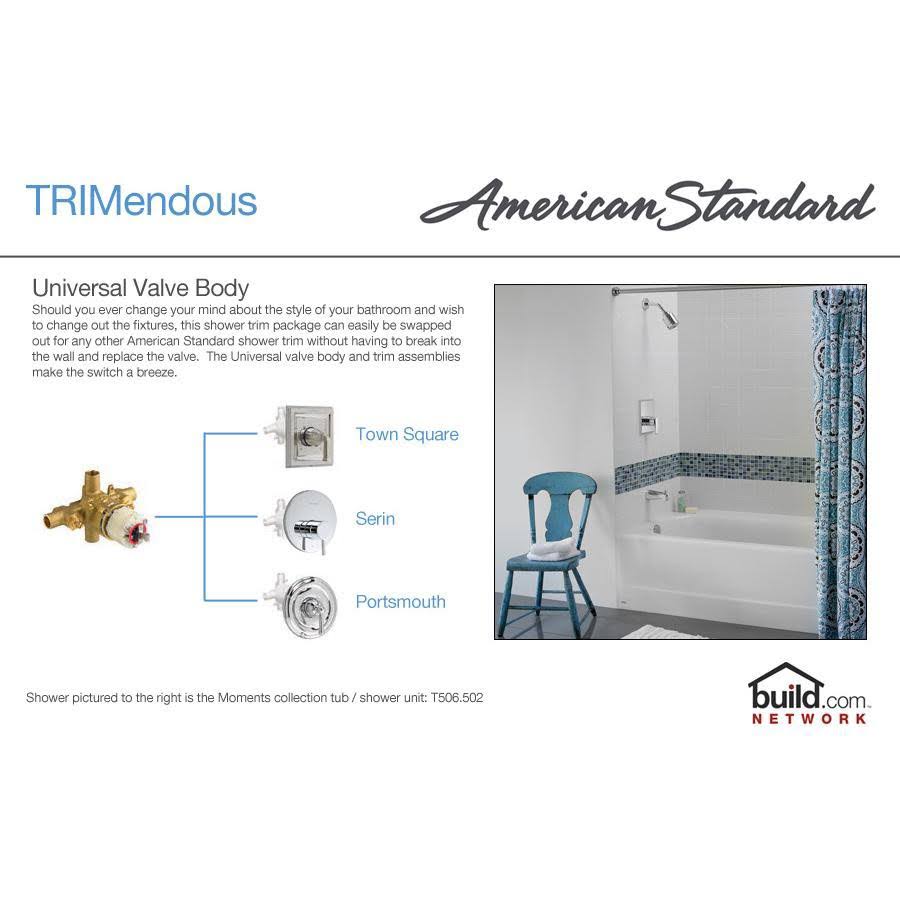 Chrome Shower Only Trim Kit R523