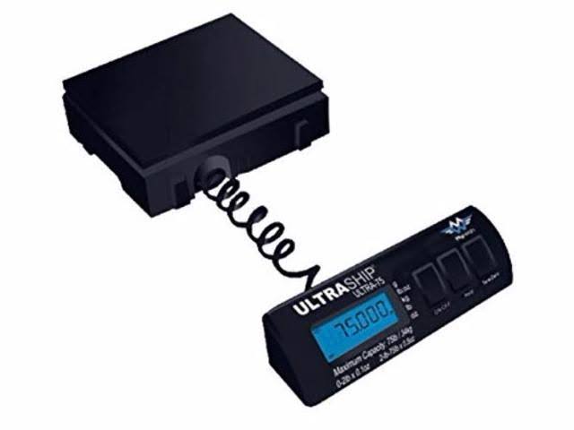 75 lb Electronic Digital Shipping Scales 3-Pack B724