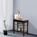 Narrow MDF 24 inch Chairside End Table R41441