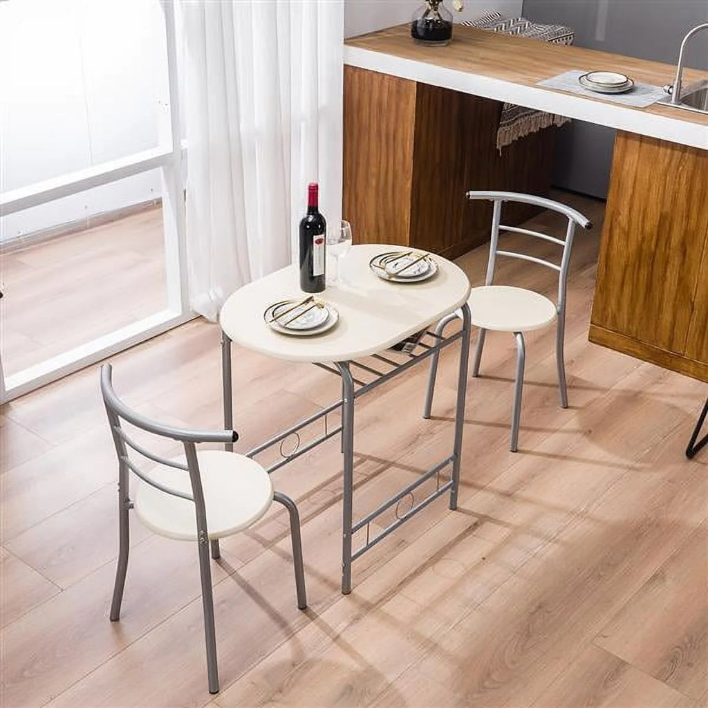 3 Piece Wooden Dining Table Set I1453