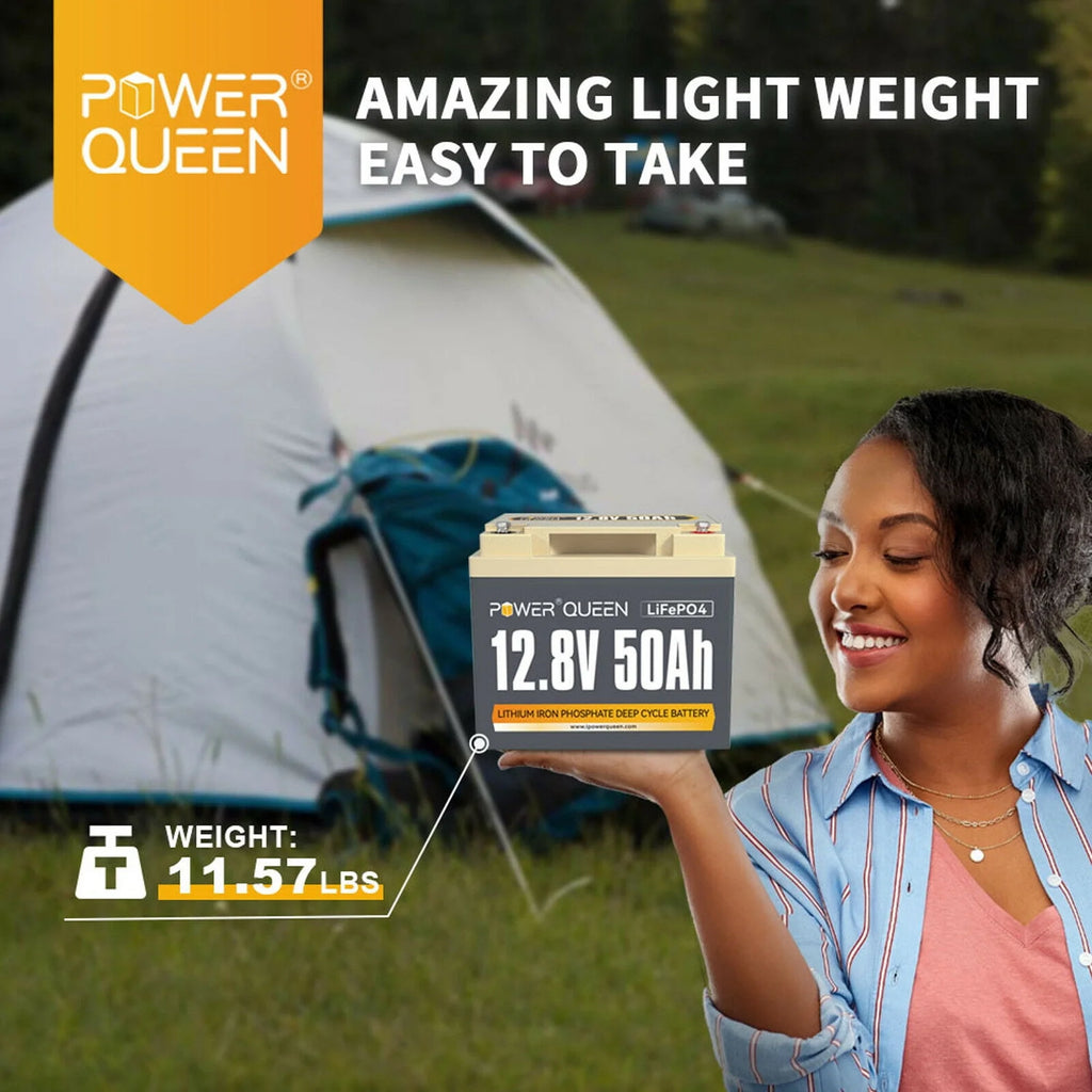 12V 50Ah LiFePO4 Lithium Battery F460052