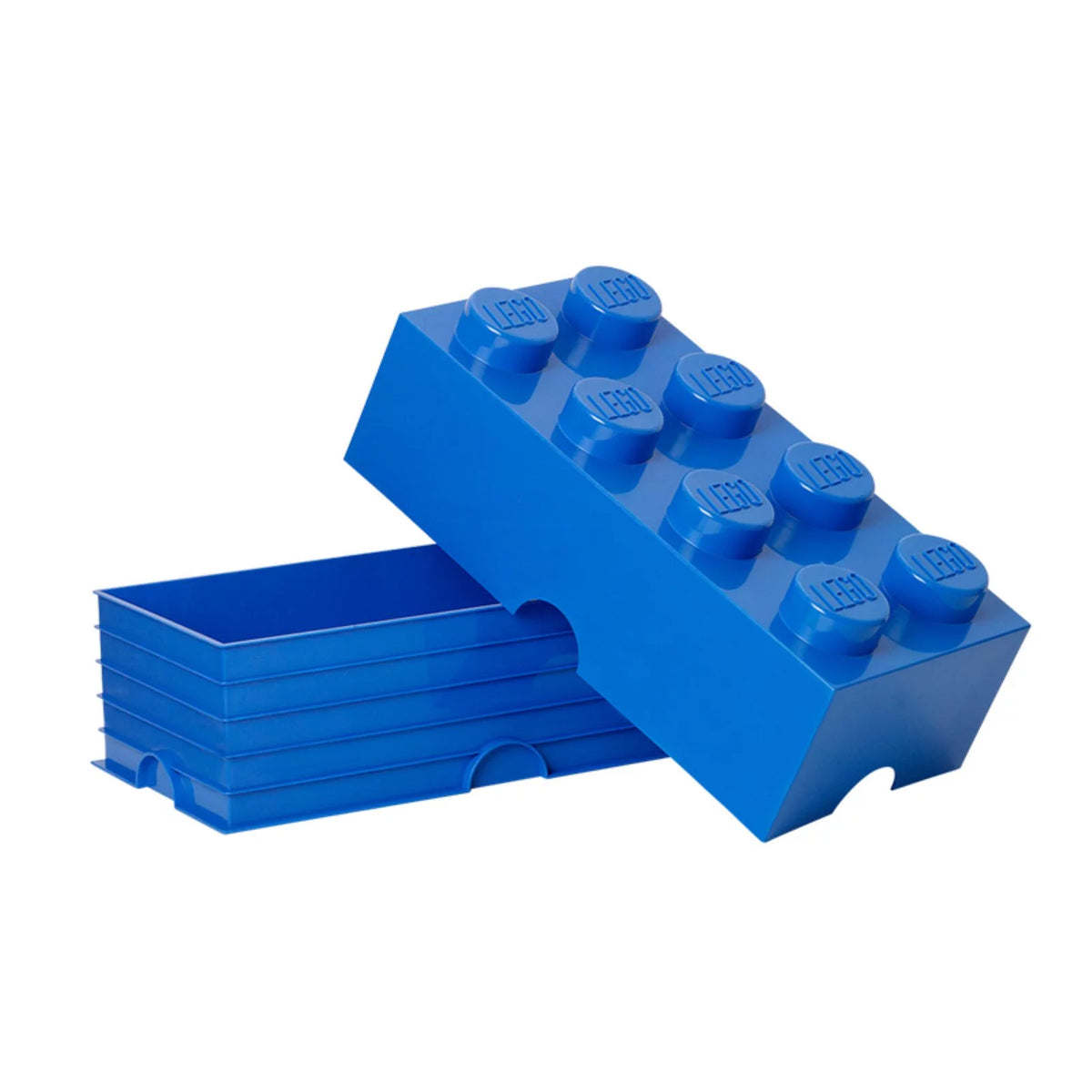 Bright Red Plastic Stackable Storage Brick 8 with Drawer Y16857