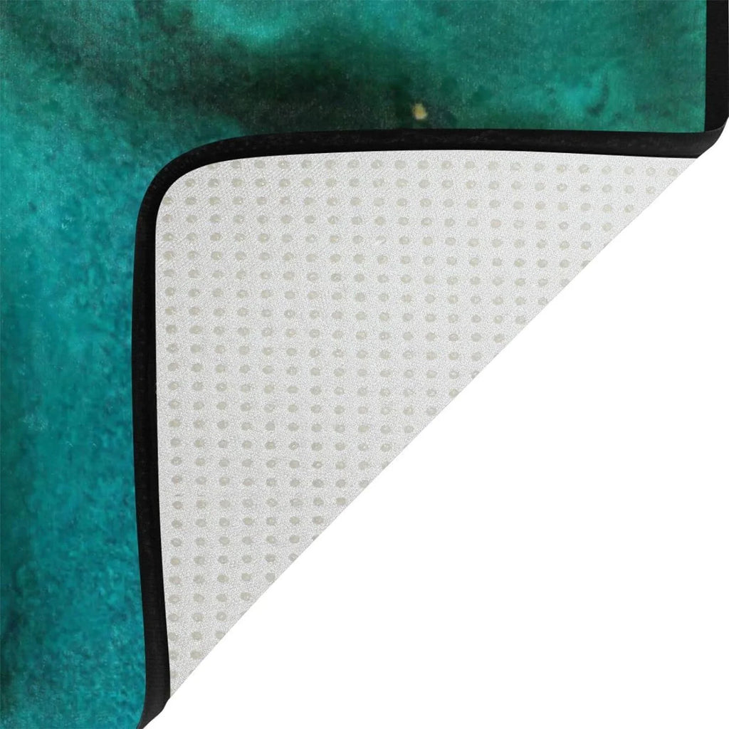 Green Marble Area Rug M65340