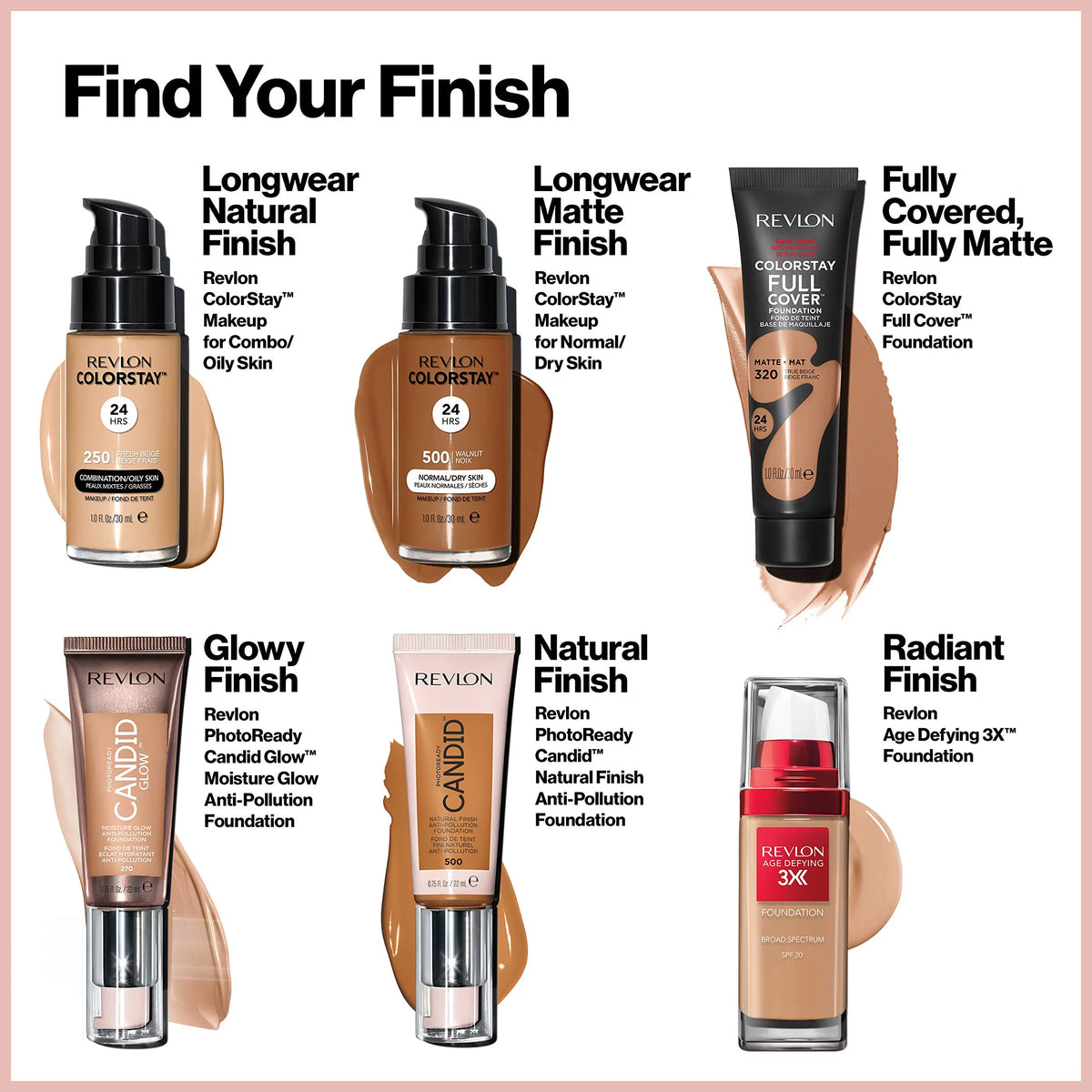 Matte Foundation, 210 Sand Beige 1.0 Fl Oz (Pack of 8) V573463
