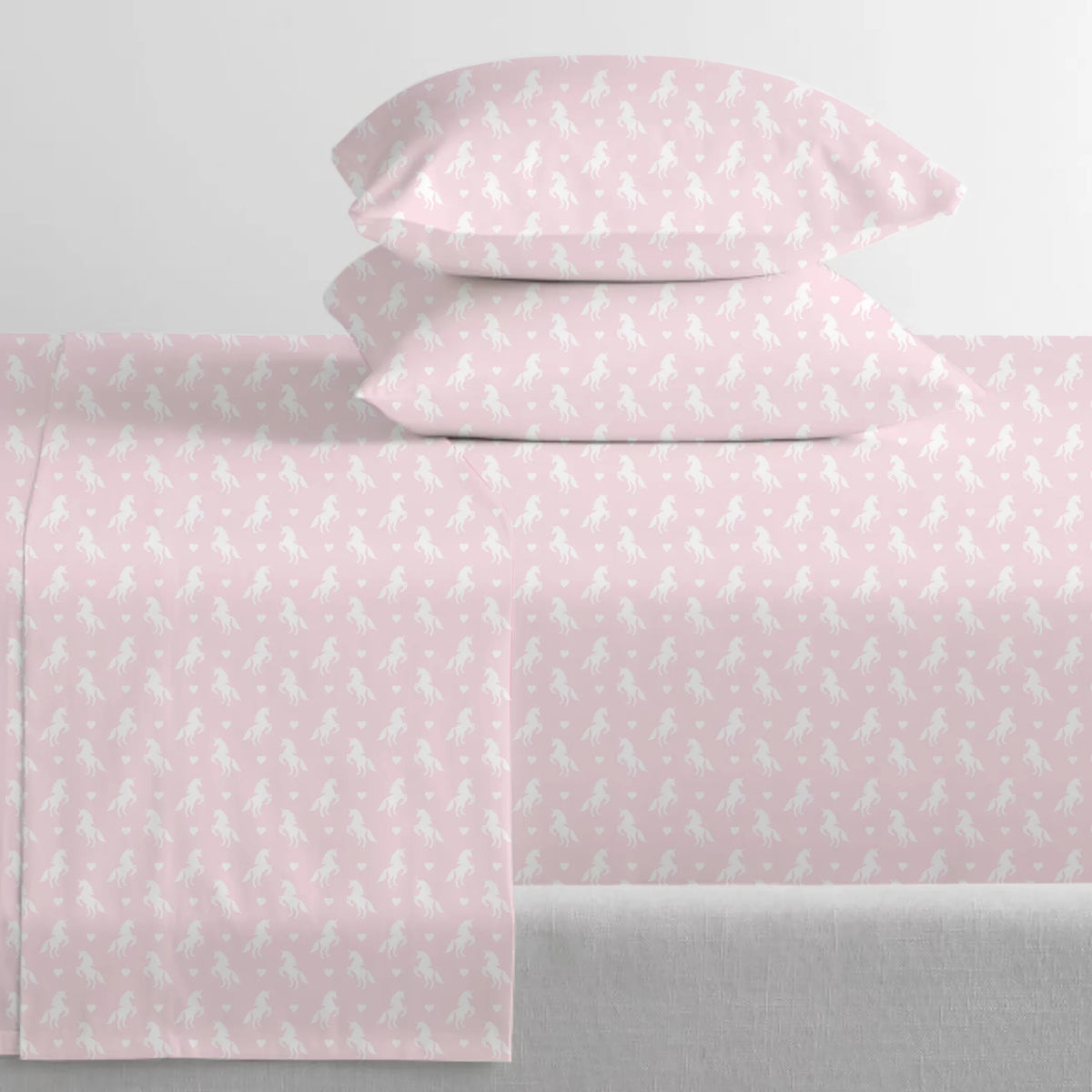 Pink 3-Pieces Microfiber Twin Sheet Sets L15569