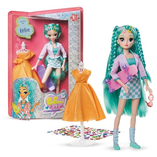 Fashion Doll with Outfit, Accessories, Skateboard & Designer Set T628