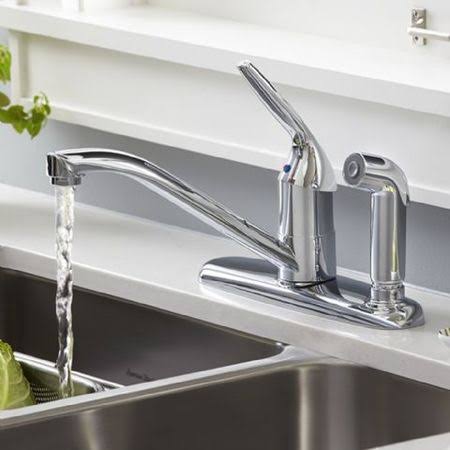 Polished Chrome Kitchen Faucet T326338