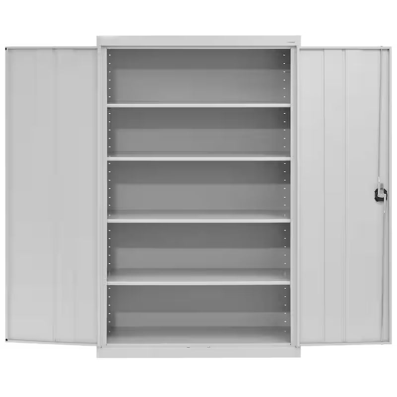 Steel Freestanding Garage Cabinet in Gray F588399