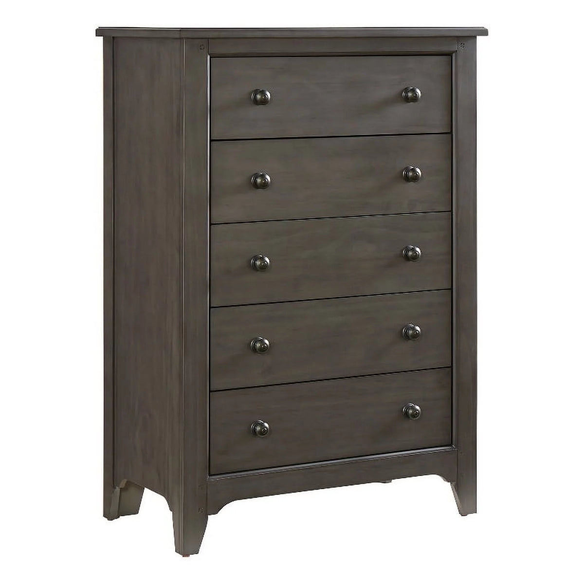 5 Drawer Farmhouse Wood Chest T5717