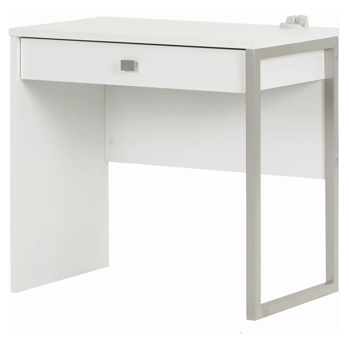Contemporary White Desk F5920