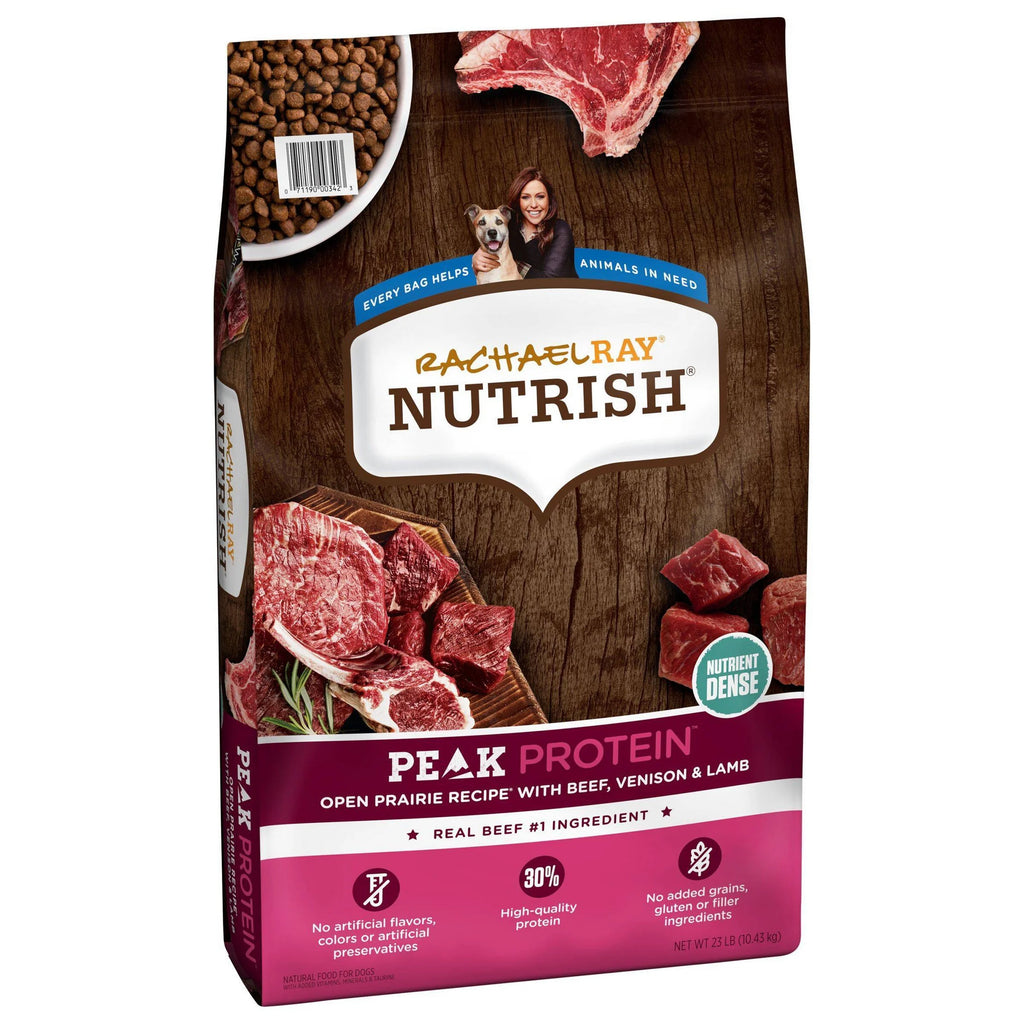Natural Beef Venison Lamb Dry Dog Food 23lb G8315