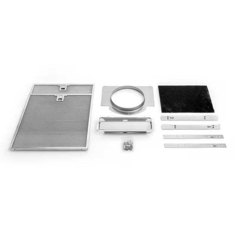 30 in. 320 CFM Convertible Under Cabinet Range Hood in Black T719