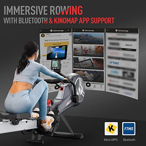 Foldable Air Magnetic Rowing Machine with Monitor L1938